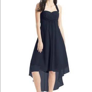 Azazie Annabelle Bridesmaid Dress in Dark Navy